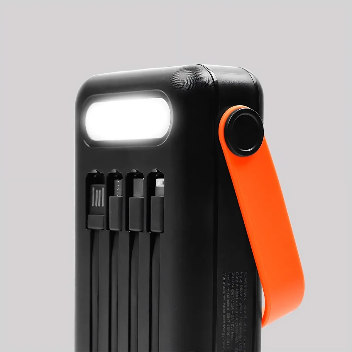 🔋Cargador Solar Portátil Hoco DB33 30000mAh 22.5W