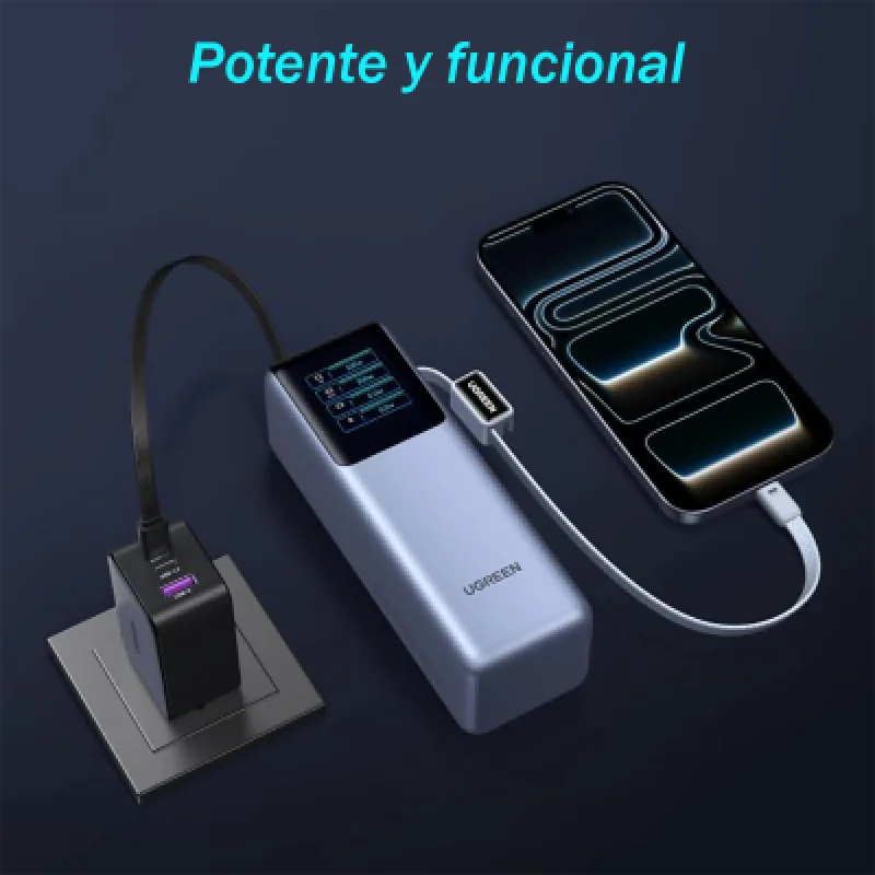 UGREEN Nexode Pro 200W 25000mAh | Power Bank para Laptops en Perú ⚡