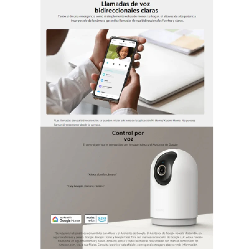 Xiaomi Smart Camera C500 Pro 5MP 360° Visión Nocturna