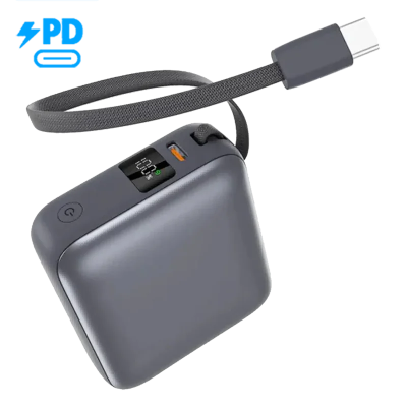 Cargador Portátil QCY 10000mAh 35W Power Bank PD10C Fast Charge