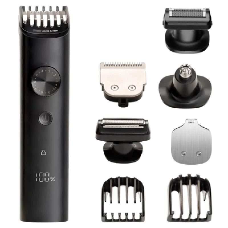 Rasuradora Eléctrica Xiaomi Grooming Kit Pro | Afeitadora Profesional para Hombre con Carga Rápida y Cabezal de Repuesto