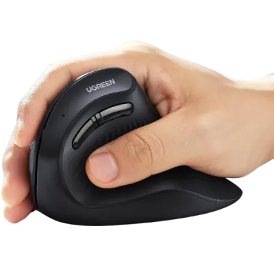 Mouse inalámbrico recargable con conexión dual y precisión 4000 DPI