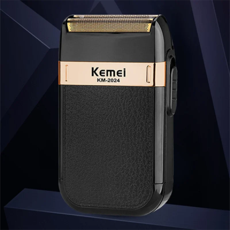 Máquina de Afeitar Eléctrica Kemei KM 2024 para Hombre | Alta Potencia y Diseño Compacto
