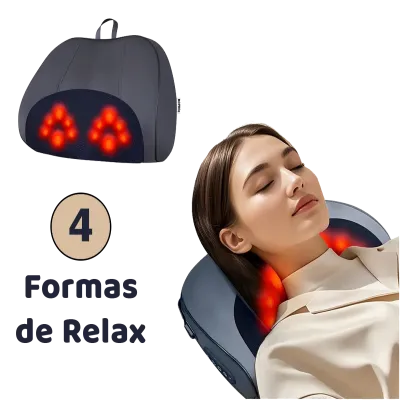 Almohada Masajeadora Bomidi MP1 PRO 3D Inalámbrica con Calor 🔥