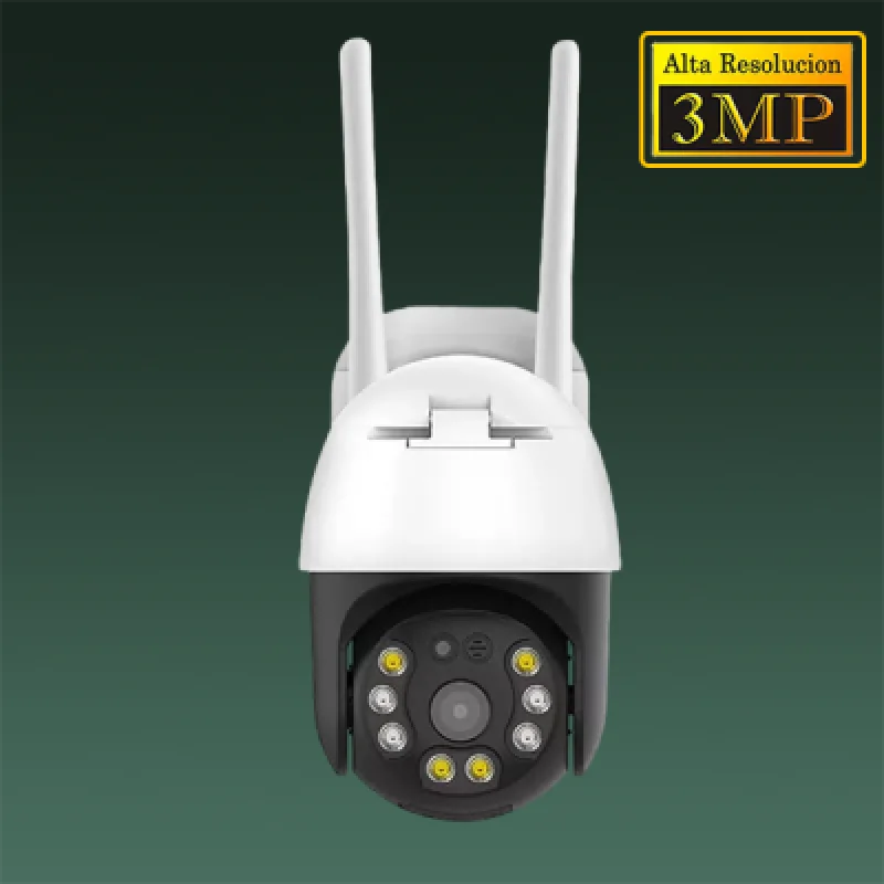 Cámara de Seguridad WiFi DAYTECH H 18 | 3MP Visión Nocturna y Detección de Movimiento para Hogar y Negocios