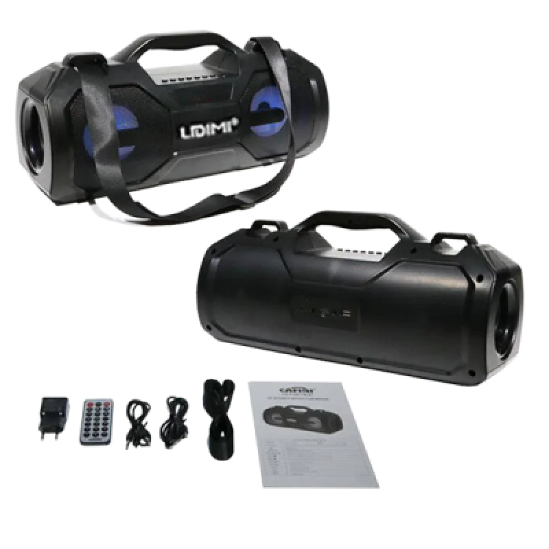 Parlante Portatil Lidimi LD S1687 Bluetooth FM Woofer | Sonido Potente y Duradero