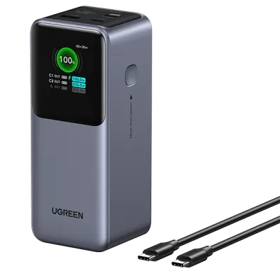 Cargador Portátil Ugreen Nexode 20000mAh 130W ⚡