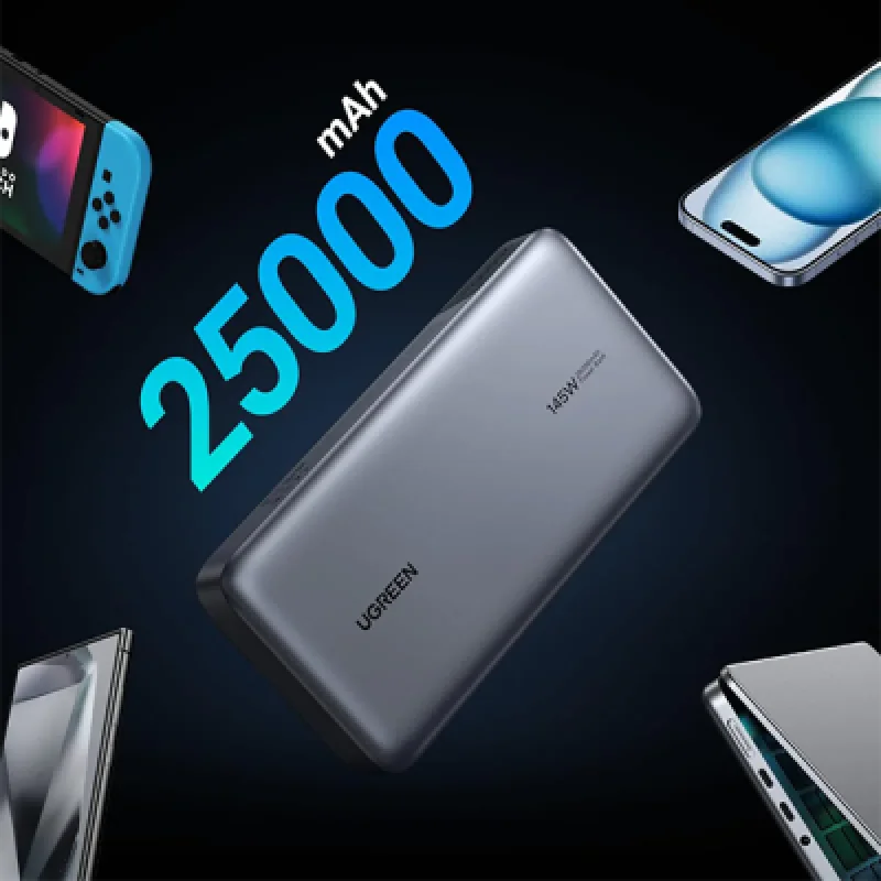 Cargador Portátil Ugreen 25000mAh 145W🔋