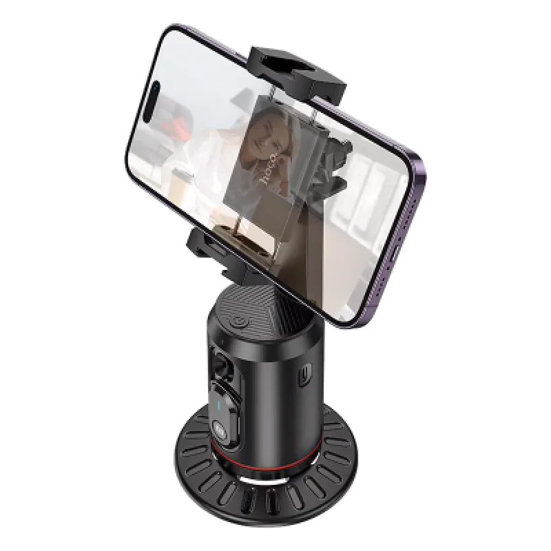 Soporte para teléfonos Hoco K23 con Seguimiento Facial 360° Bluetooth