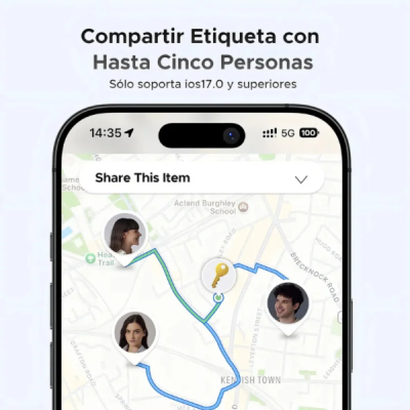 Smart Finder UGREEN CM816 – Localizador Bluetooth Compatible con Apple Find My