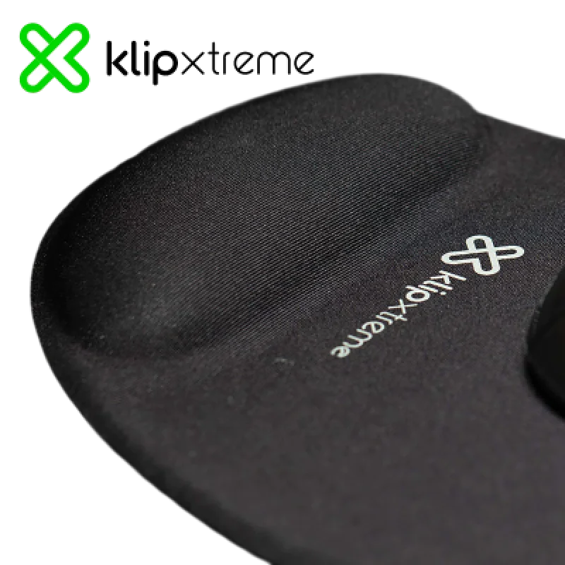 Mouse Pad Ergonómico con Gel KlipXtreme KMP-100B 🎨