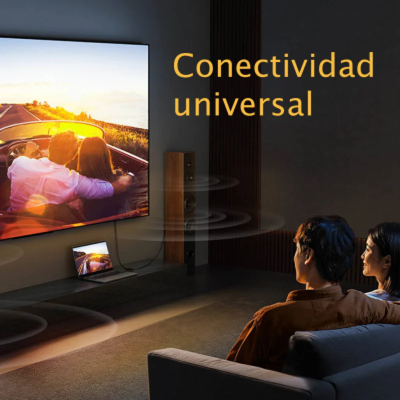 Cable Adaptador Ugreen VGA a HDMI 1080p con Audio USB-C