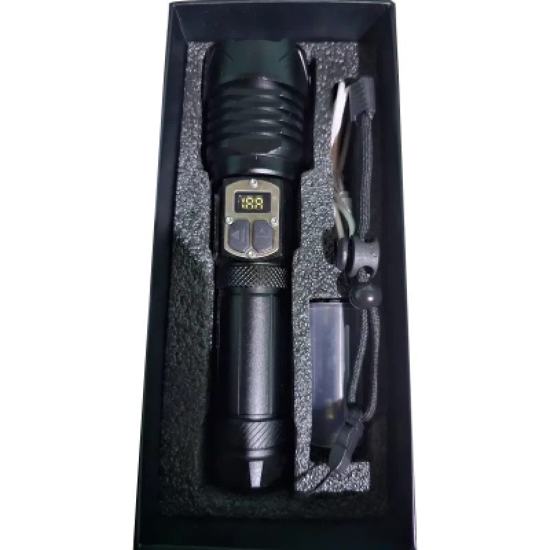 🔦 flashlight LED Recargable Ledimi 30W 2Km | Envío a Perú