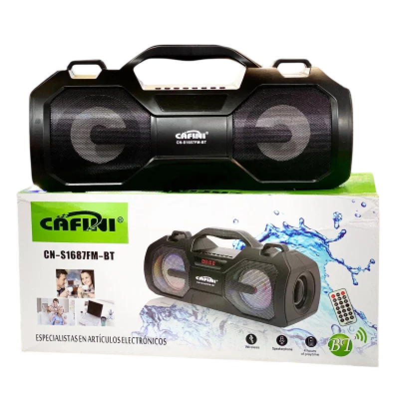 Parlante Portatil Lidimi LD S1687 Bluetooth FM Woofer | Sonido Potente