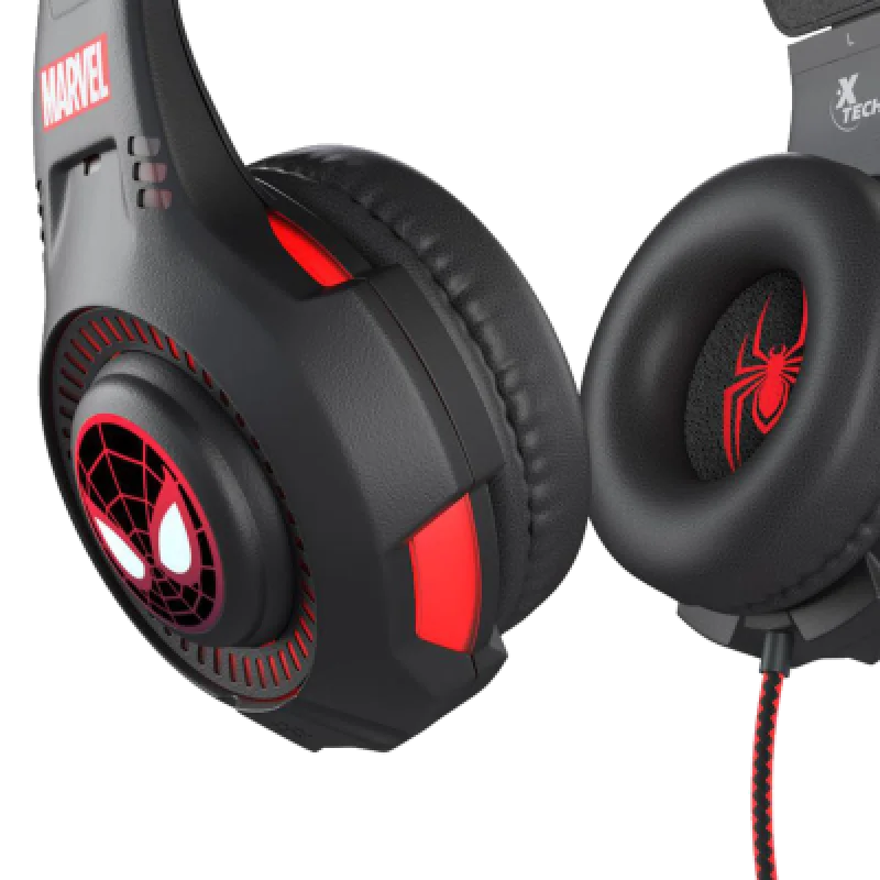 Audífonos Gaming Spider-Man XTECH XTH-M541SM | Micrófono + RGB
