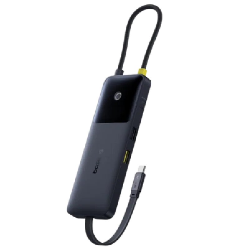 Baseus Dual Fast Charging 6 in 1 HUB – USB C a HDMI 4K 100 W y múltiples puertos