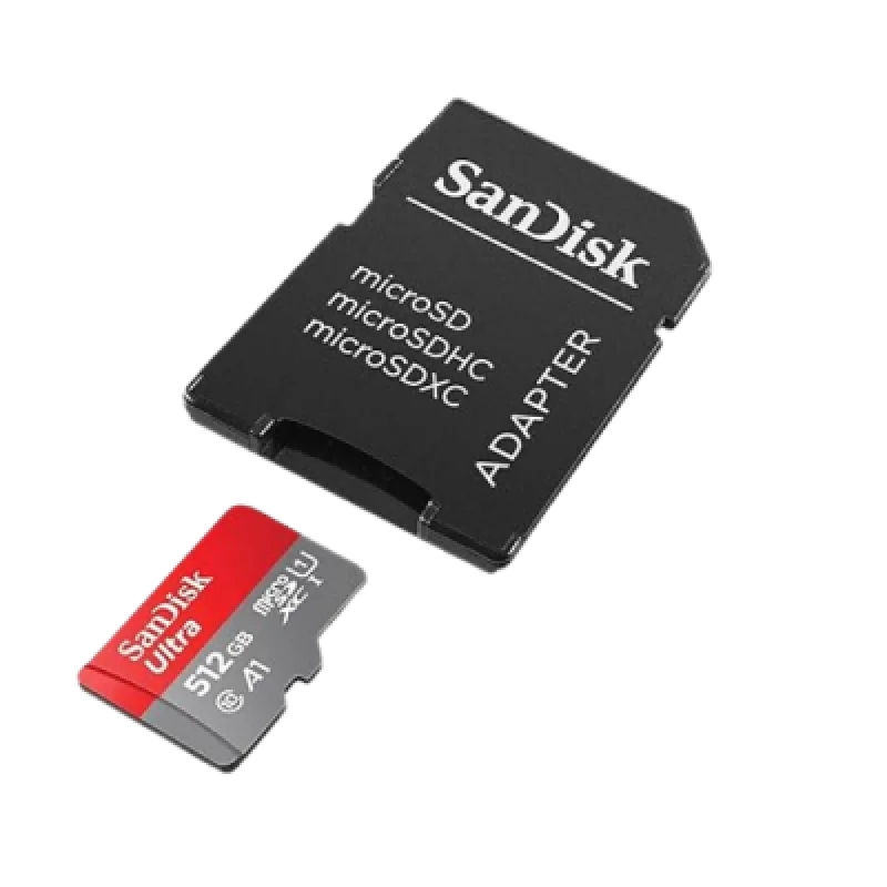 SanDisk Ultra microSDXC 512GB UHS I – Alta Velocidad Full HD
