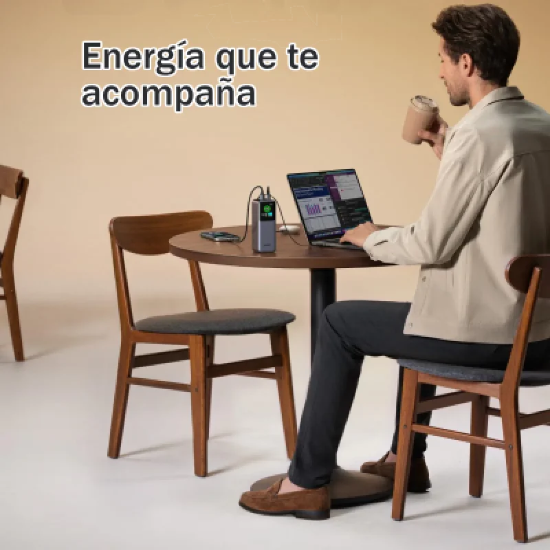 Power Bank Ugreen Nexode 20000mAh 165W USB-C Retráctil | Carga Rápida⚡
