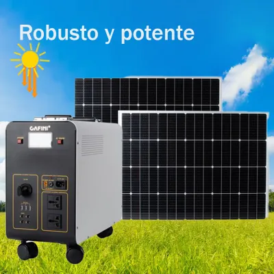 Kit Estación Generadora Energía Solar Cafini CN-TY7502 1200Wh 1500W ⚡ | Potente y Recargable
