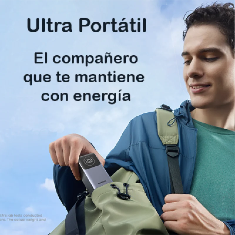 Cargador Portátil Ugreen Nexode 12000mAh 100W🔋 Carga Rápida para iPhone Laptop y Más 🚀Envío 24h Perú