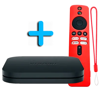 Xiaomi TV Box S 2nd Gen 4K + Funda Protectora