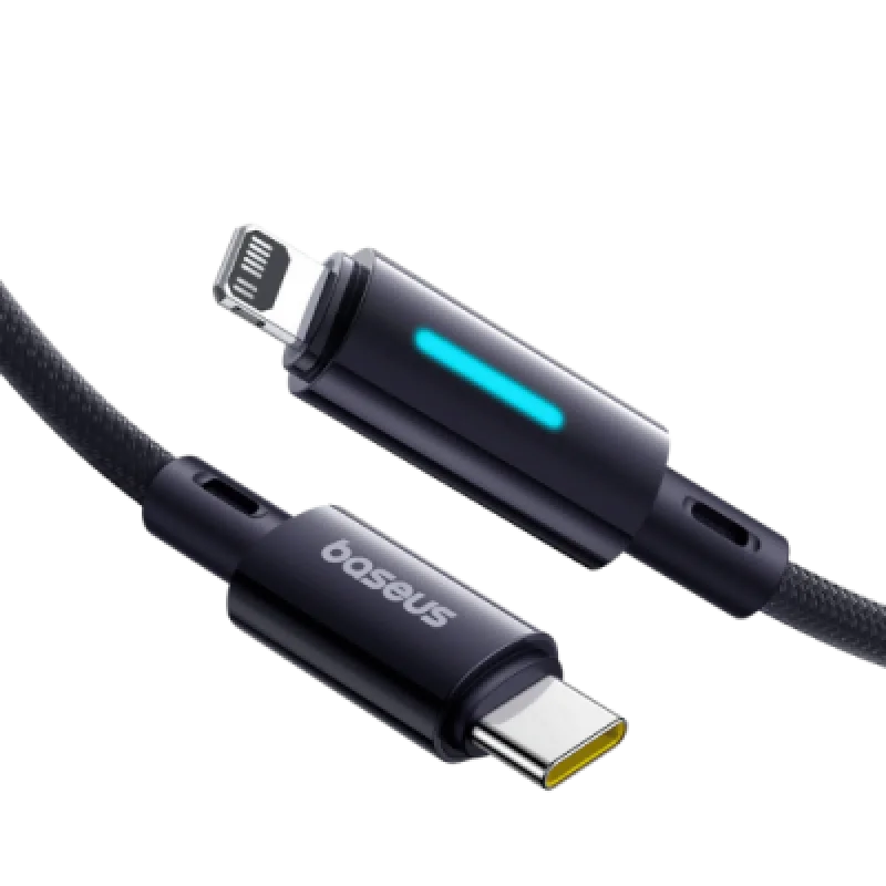 Cable Baseus USB A a Lightning 20W de 2 Metros con Carga Rápida⚡