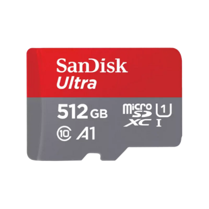 SanDisk Ultra microSDXC 512GB UHS I – Alta Velocidad Full HD