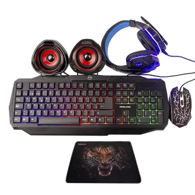 Combo Gamer Halion 5 en 1 HA 830C