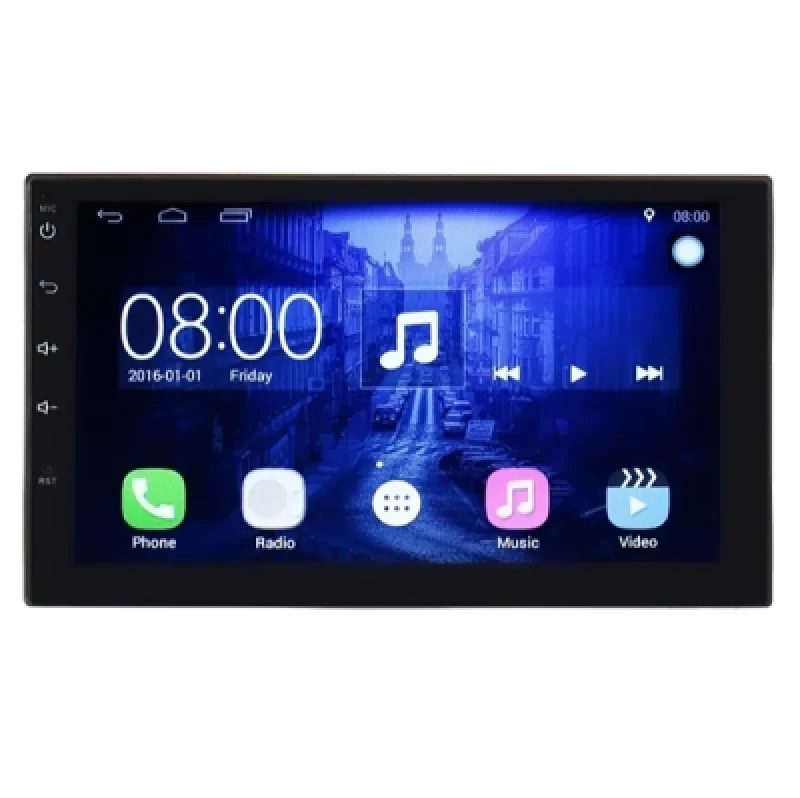 Autoradio 2 Din 7 Pulgadas WinCE con Soporte MirrorLink Compatible con Android | Entretenimiento y Conectividad para tu Coche