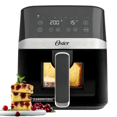 Freidora de Aire Digital Oster 4L DiamondForce con 10 Programas🍗