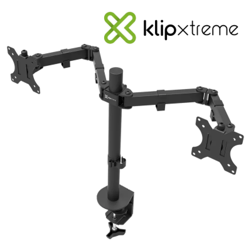 Soporte para 2 Monitores Klip Xtreme KPM-310 13-32"