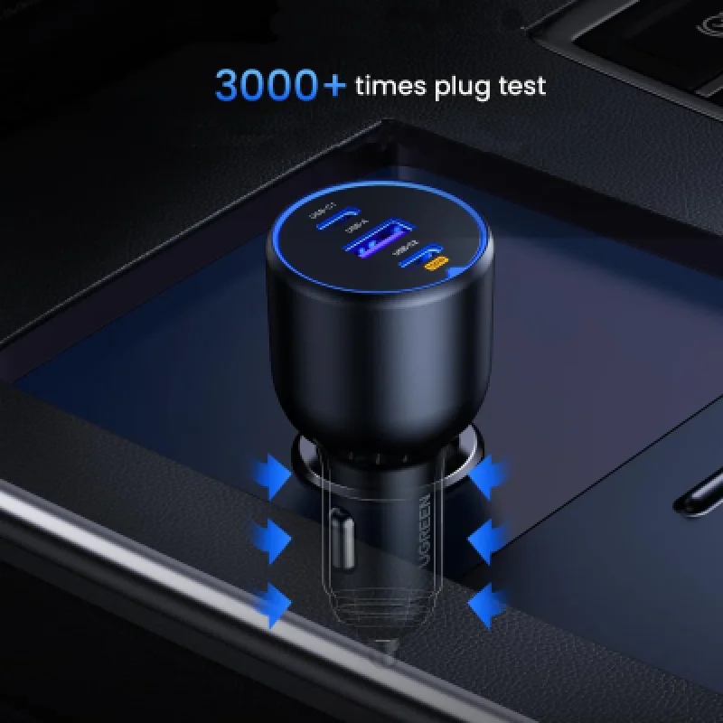 Cargador de coche UGREEN 130W USB-C PD | Carga rápida