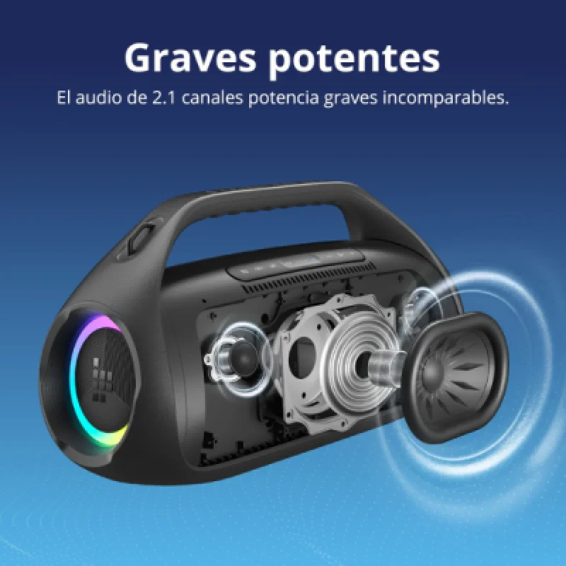 Parlante Tronsmart Bang 2 con 90 W   Resistente al agua