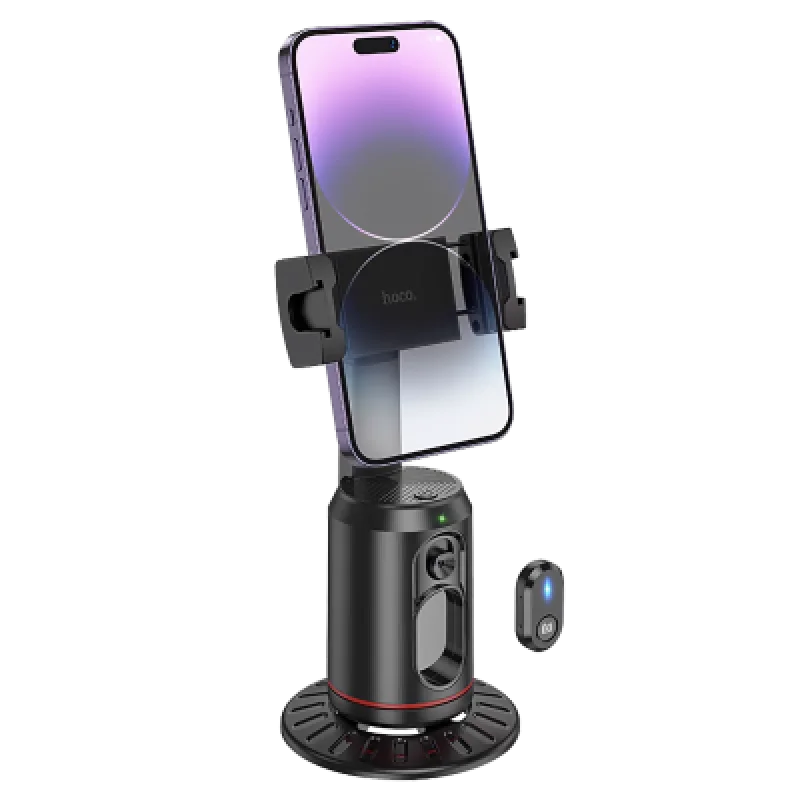 Soporte para teléfonos Hoco K23 con Seguimiento Facial 360° Bluetooth