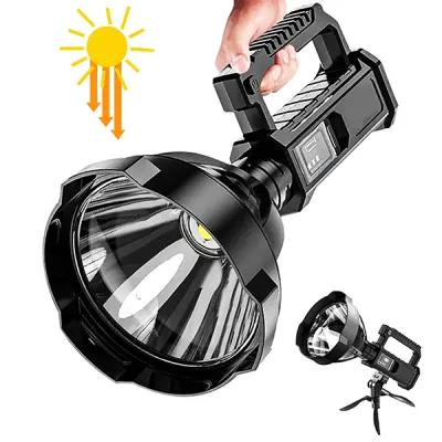 Linterna Solar Portátil Cafini CN L8874BT