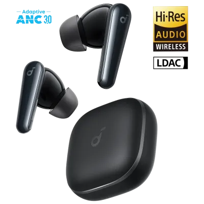 Audífonos Bluetooth Soundcore Liberty 5 con ANC Adaptativo, Dolby Audio y 48H PlayTime🎵