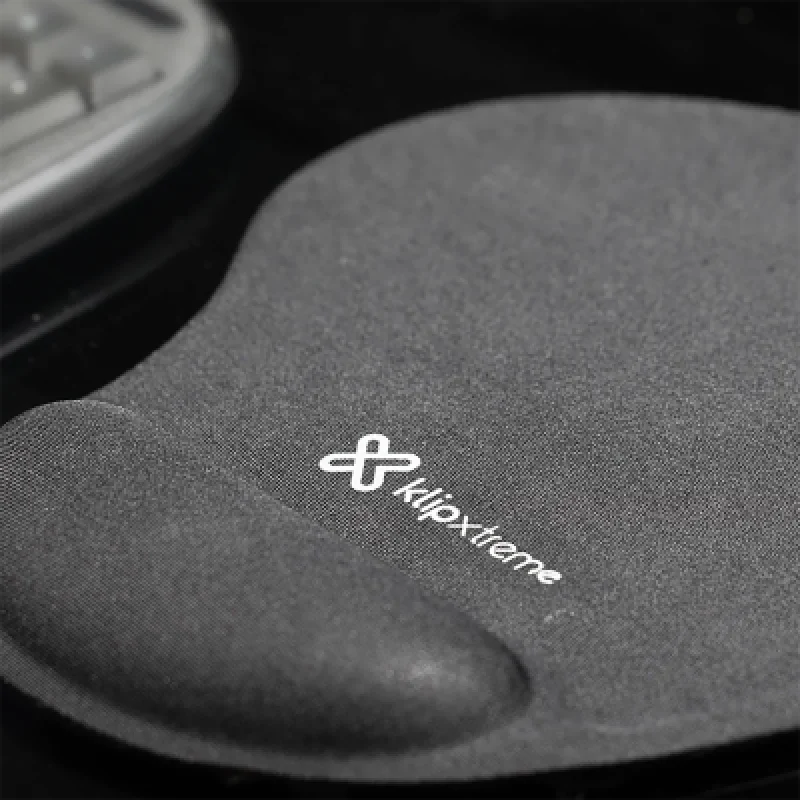 Mouse Pad Ergonómico con Gel KlipXtreme KMP-100B 🎨