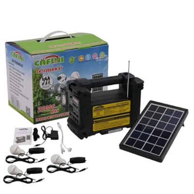 Kit Solar Portátil Cafini CN TY4225FM BT
