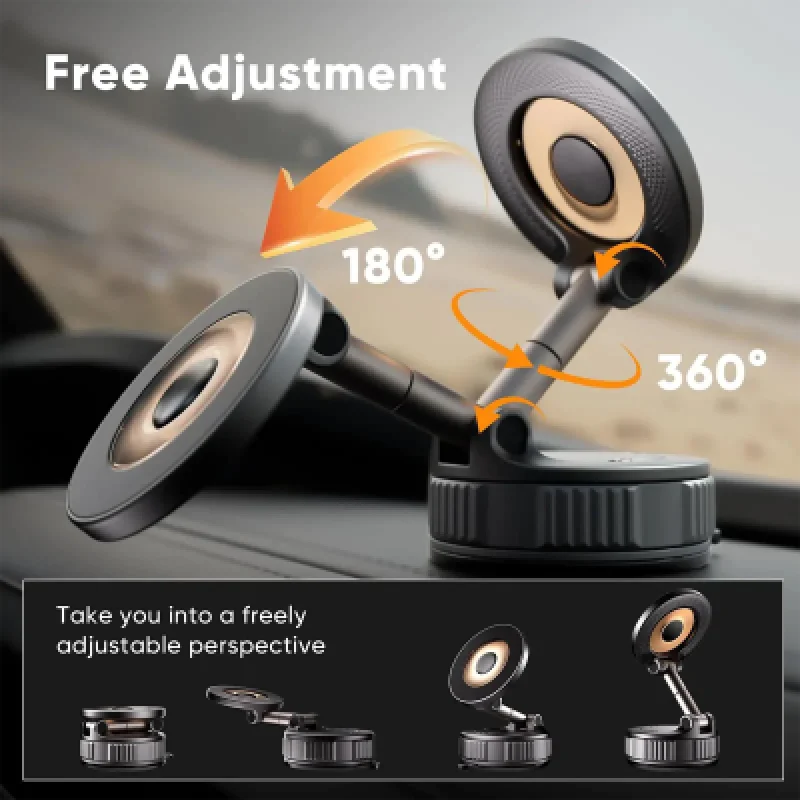 Soporte Magnético para Auto XO-C176 360° con Ventosa 🚗📱