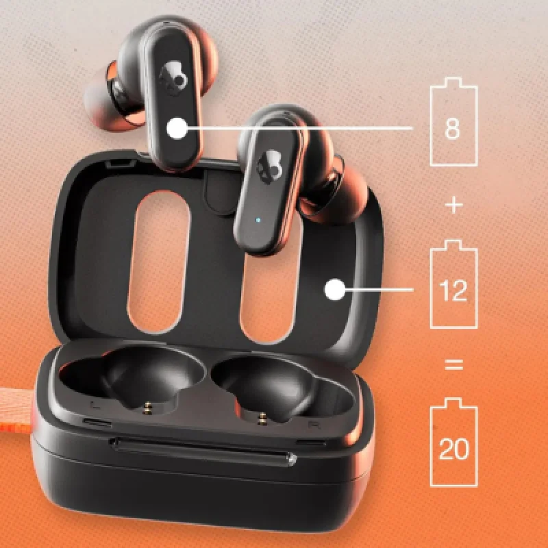 Auriculares Skullcandy Dime 3 True Wireless – 20 h de batería Bluetooth 5.3