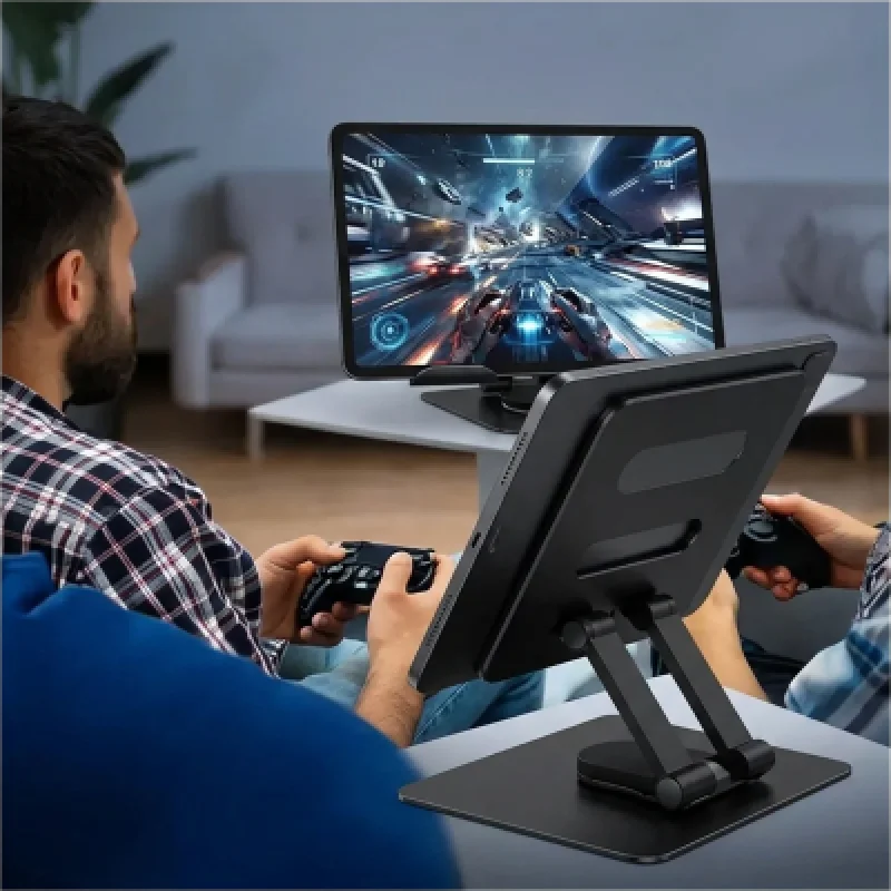 Soporte para Tablet y Celular Giratorio 360° Plegable 🦵