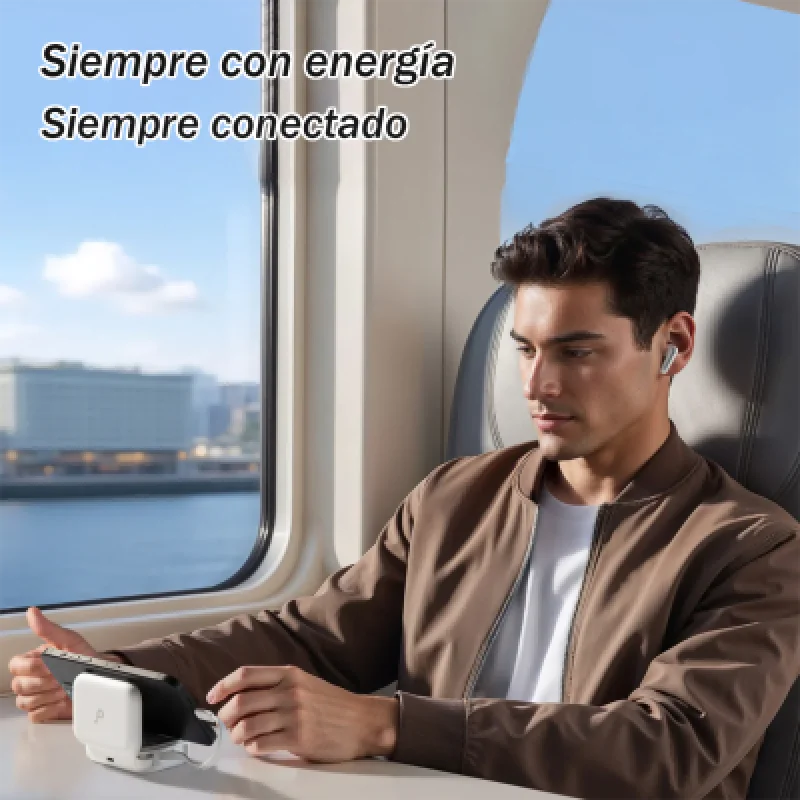 Audífonos Bluetooth Soundcore P41i ANC + Power Bank 3en1 + Cable USB-C