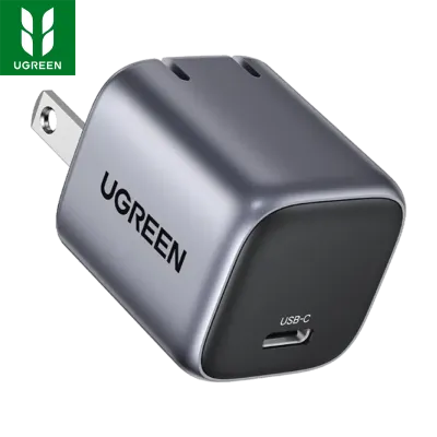 Cargador UGREEN Nexode 20W USB-C PD Carga Rápida para tablets Teléfonos 🔋⚡