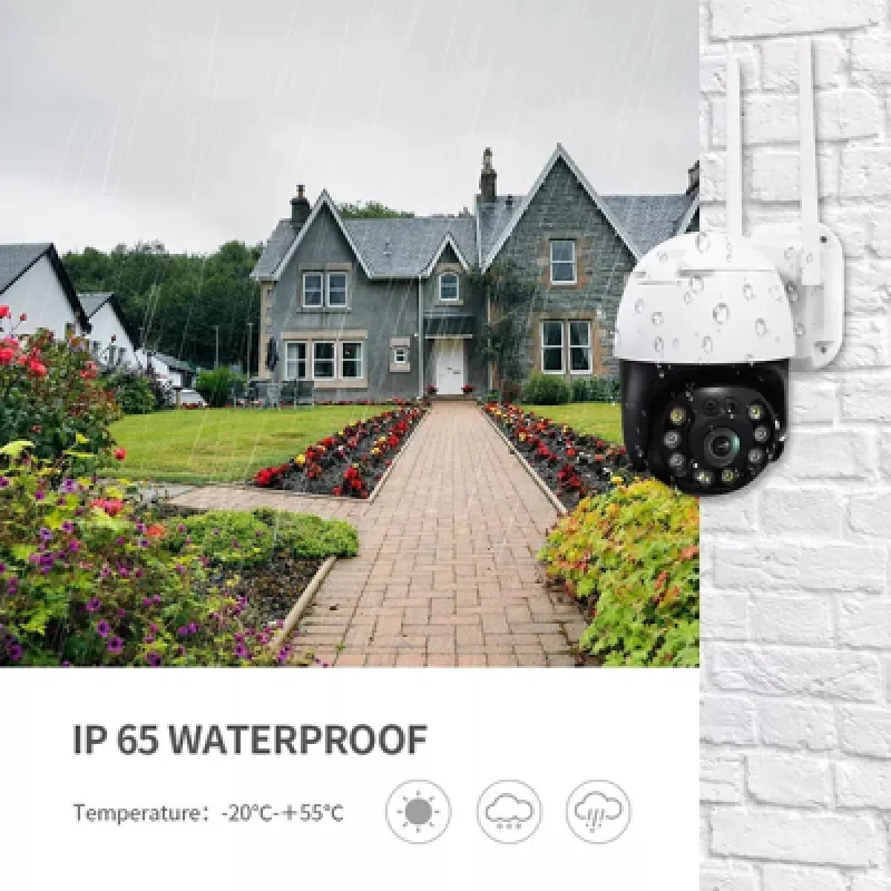 Cámara de Seguridad WiFi DAYTECH H 18 | 3MP Visión Nocturna y Detección de Movimiento para Hogar y Negocios