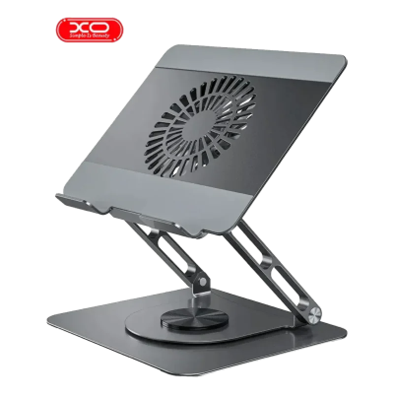 Soporte para Laptop con Cooler XO-C182 360° hasta 17.3” 💻
