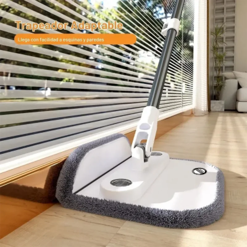 🧹 Trapeador Giratorio 360° Bomidi M20 con 2 Mopas de Microfibra