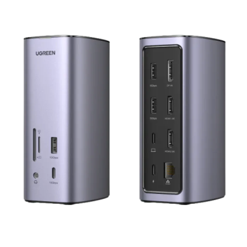 Docking Station UGREEN Revodok Pro 312 12 en 1 HDMI 4K