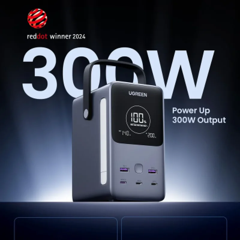 Power Bank UGREEN 300W 48000mAh PB770 | Batería Portátil Alta Potencia