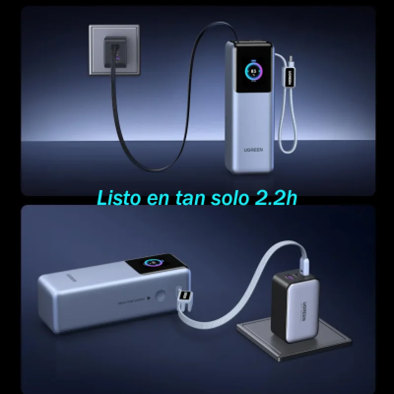 UGREEN Nexode Pro 200W 25000mAh | Power Bank para Laptops en Perú ⚡