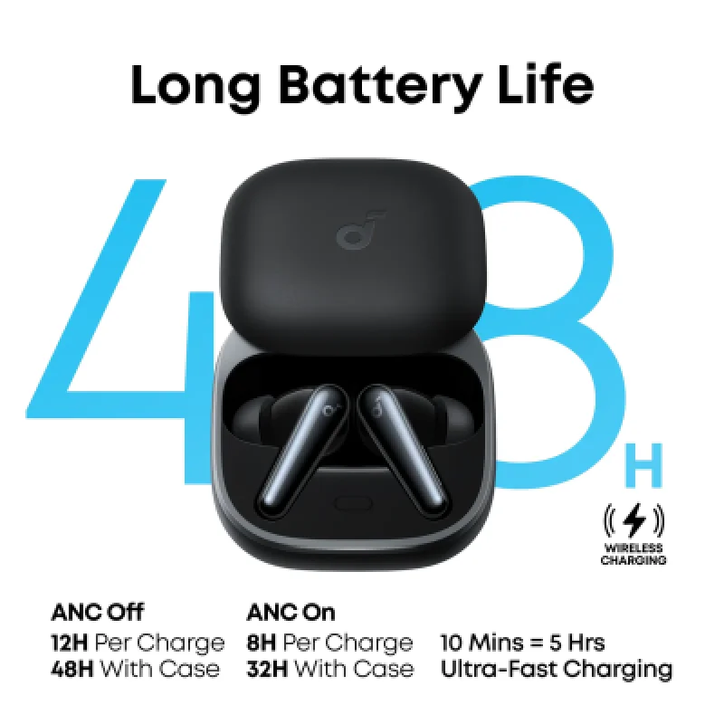 Audífonos Bluetooth Soundcore Liberty 5 ANC Dolby | 48H Playtime